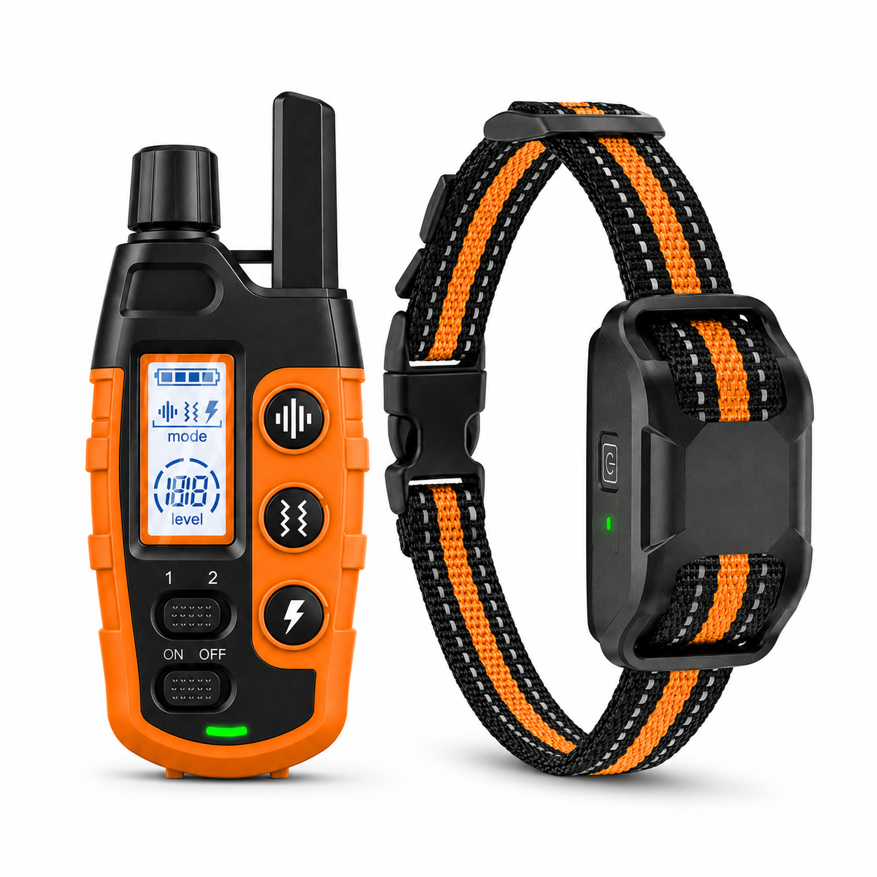 Wireless Dog Training Collar – Vibration, Shock & Beep Modes, Waterproof