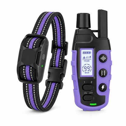 Wireless Dog Training Collar – Vibration, Shock & Beep Modes, Waterproof