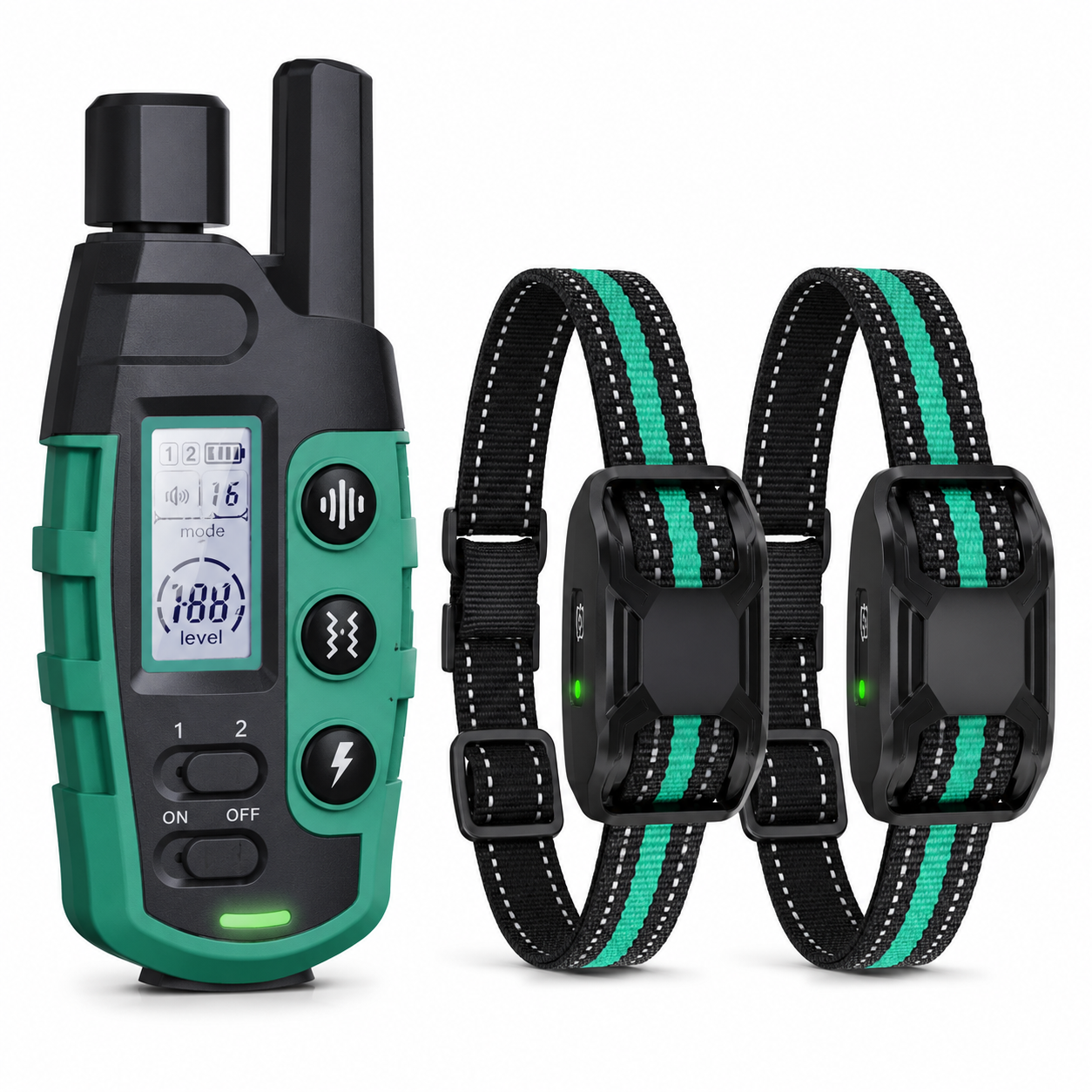 Wireless Dog Training Collar – Vibration, Shock & Beep Modes, Waterproof