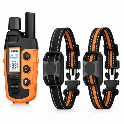 Wireless Dog Training Collar – Vibration, Shock & Beep Modes, Waterproof