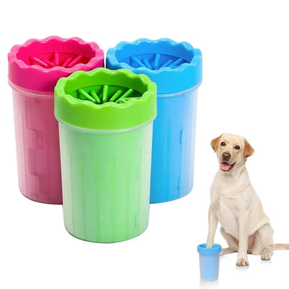 No-Mess Pet Paw Cleaner Cup