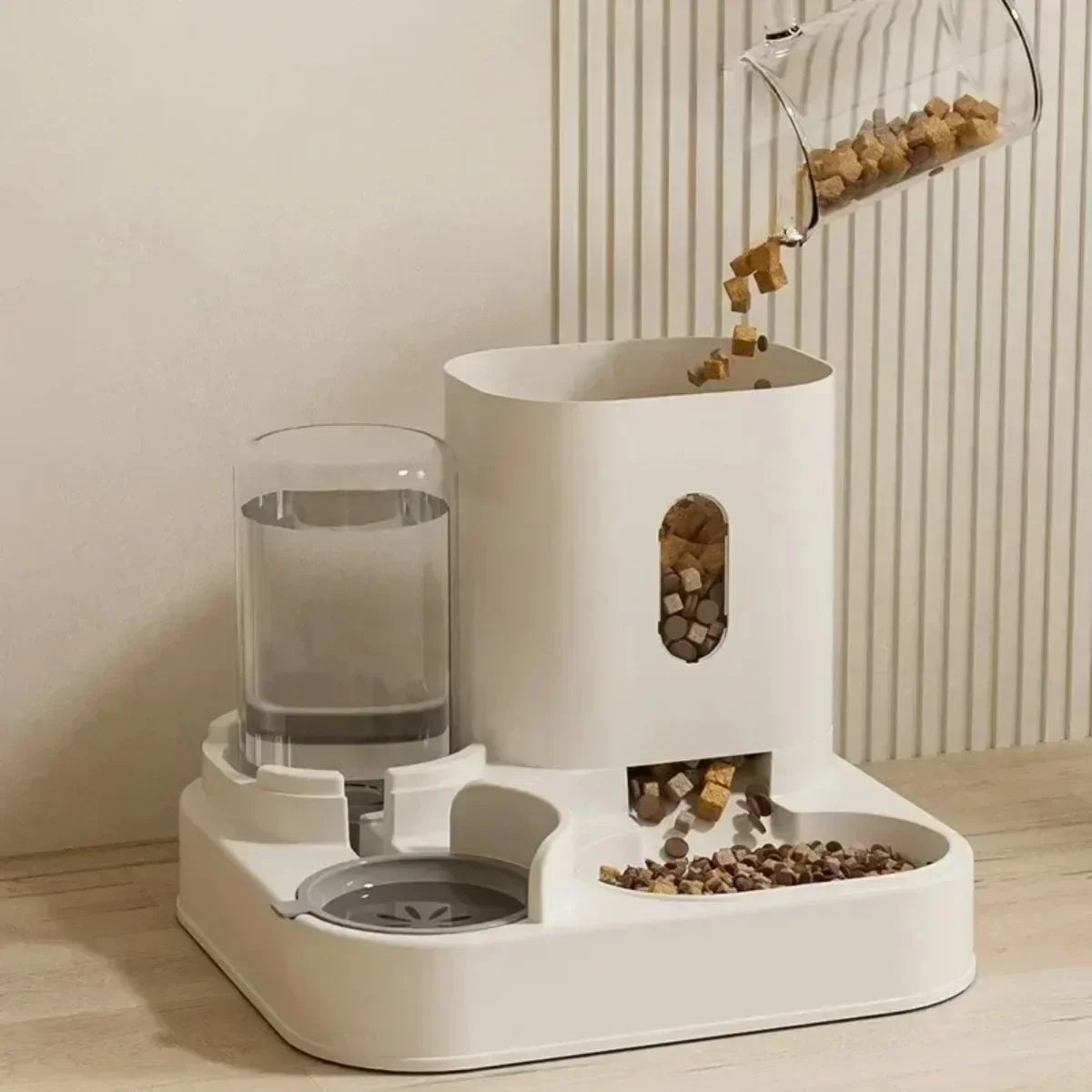 Gravity Pet Feeder & Water Dispenser