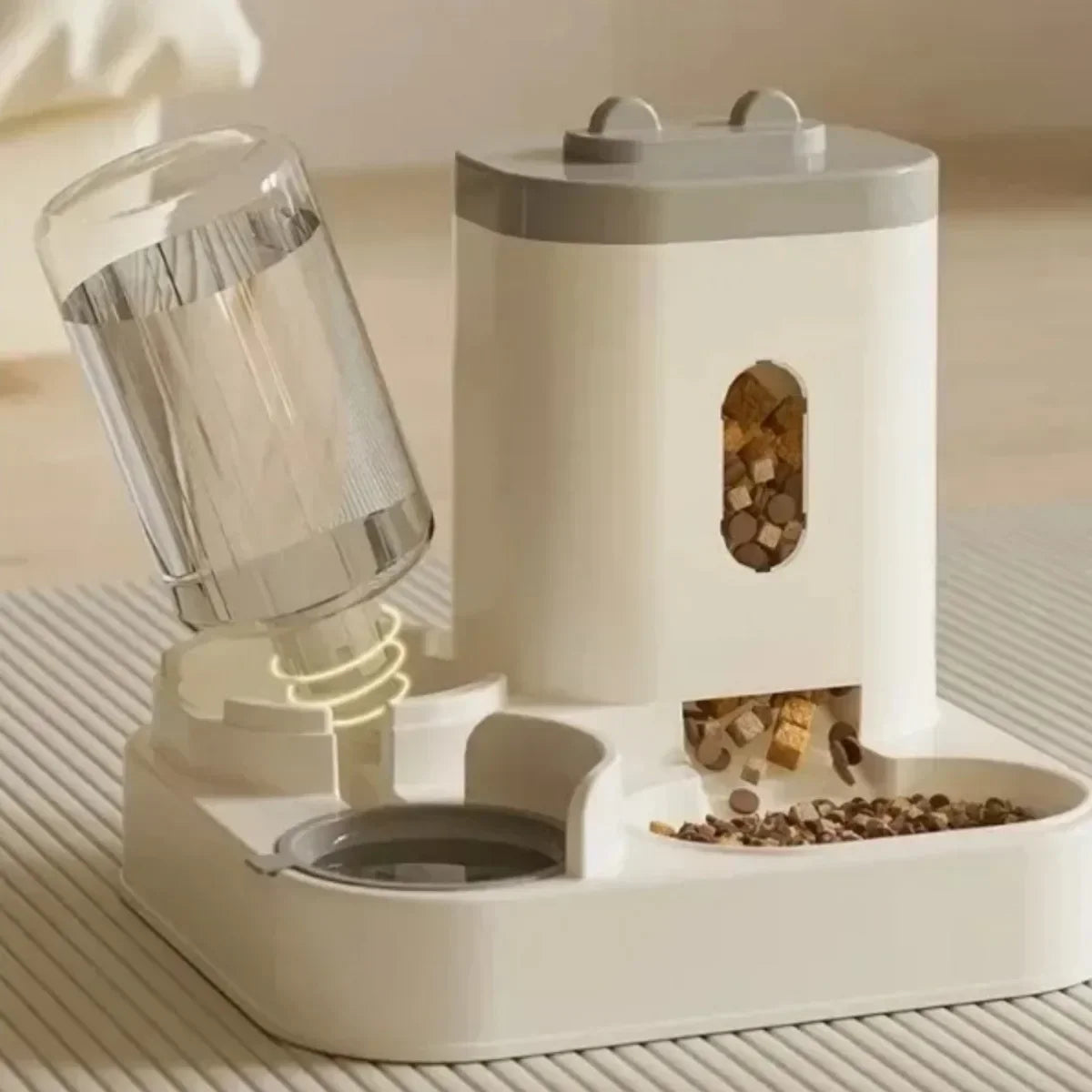 Gravity Pet Feeder & Water Dispenser
