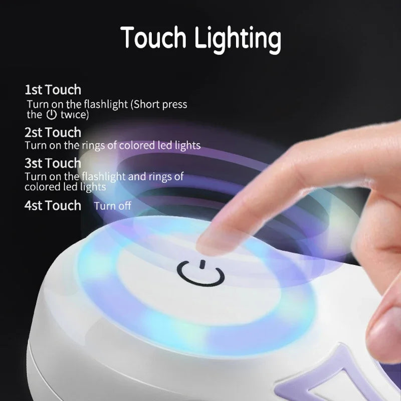 LED Retractable Dog Leash