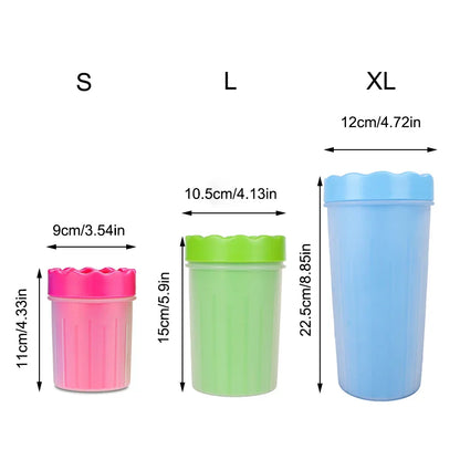 No-Mess Pet Paw Cleaner Cup