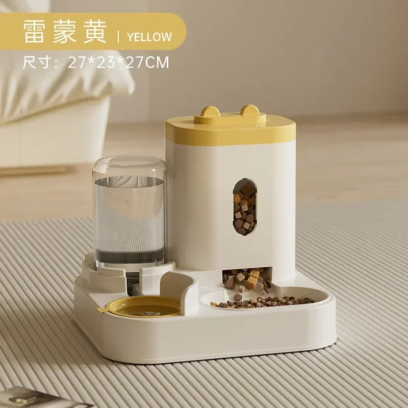 Gravity Pet Feeder & Water Dispenser