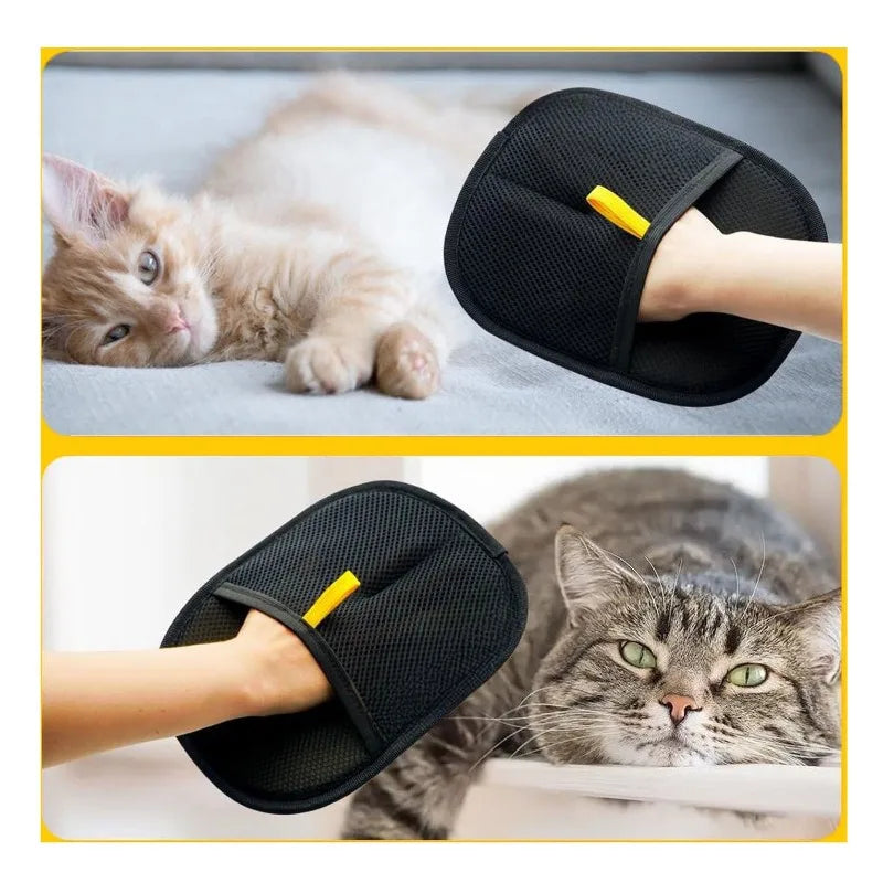Pet Grooming Glove Brush