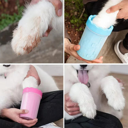No-Mess Pet Paw Cleaner Cup