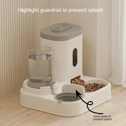 Gravity Pet Feeder & Water Dispenser