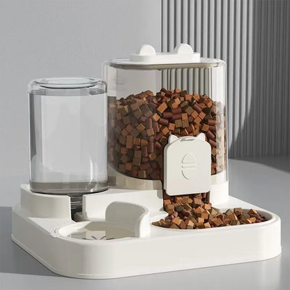 Gravity Pet Feeder & Water Dispenser