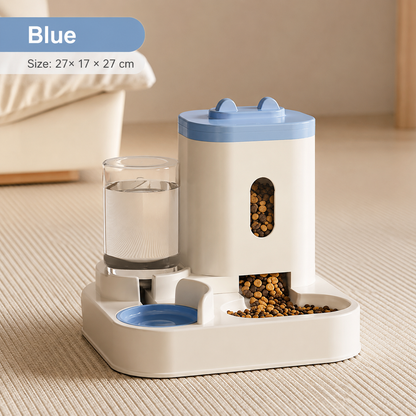 Gravity Pet Feeder & Water Dispenser