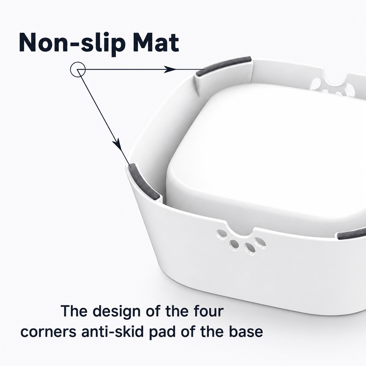 1.5L Floating Pet Water Bowl