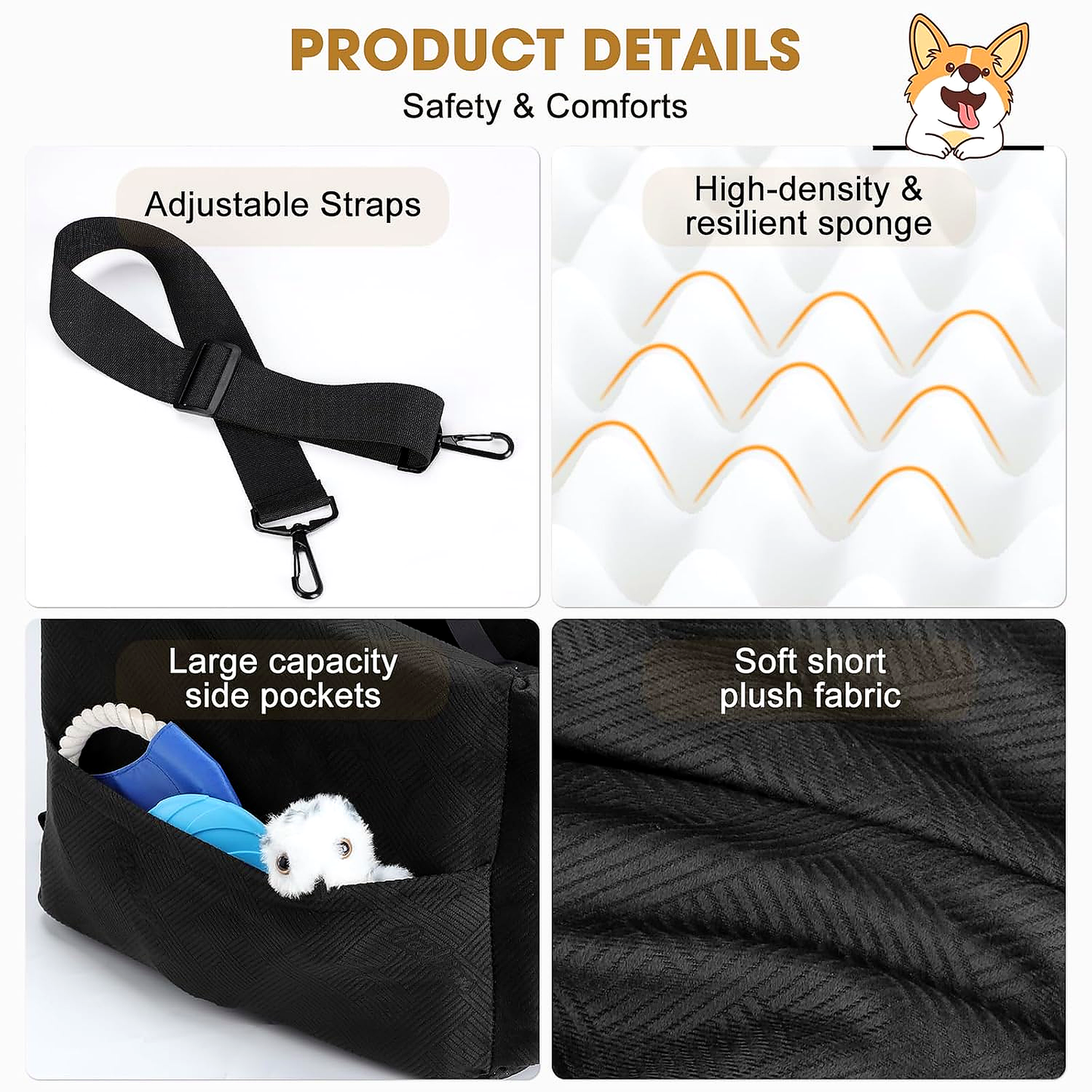 Premium Pet Car Seat